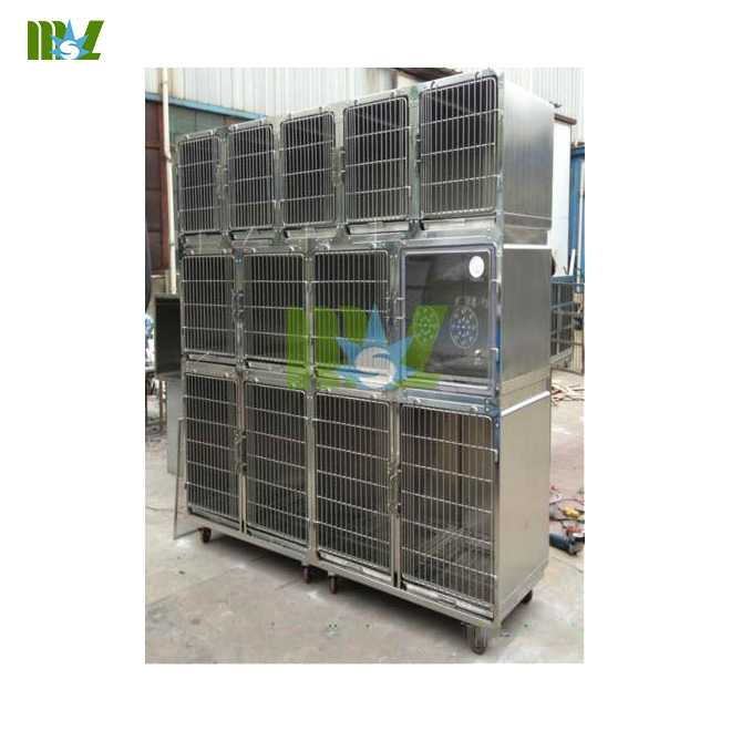 Stainless pet cages