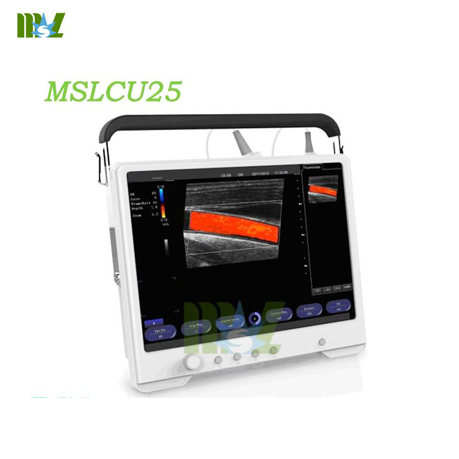 touch screen color doppler ultrasound MSLCU25 for sale