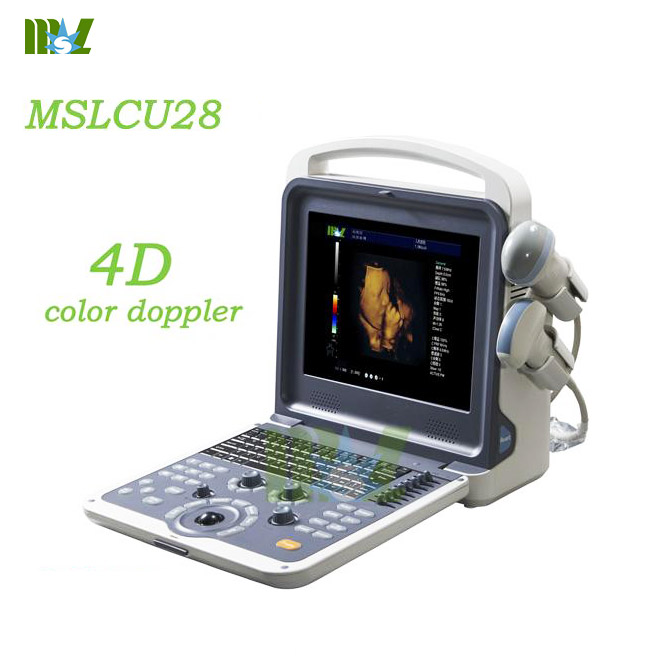 Portable 4d color doppler ultrasound diagnostic imaging MSLCU28 