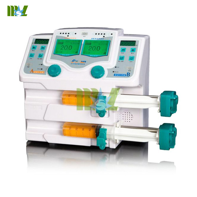 double channel syringe pump