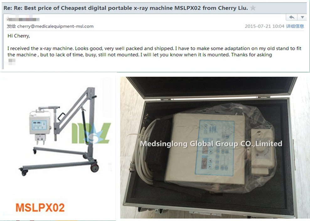 cheap X ray machine MSLPX02 Praises From Clients
