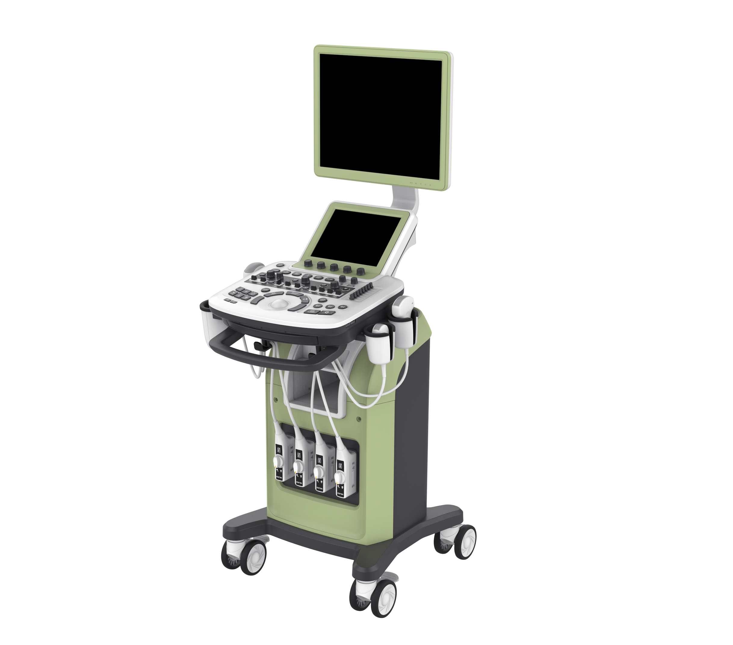 MSLCU46 transvaginal TVS ultrasound machine with 15 inch LED monitor